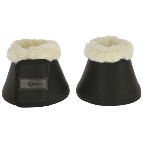 Covalliero Bottes à clochettes Pelisa pour poney Noir S