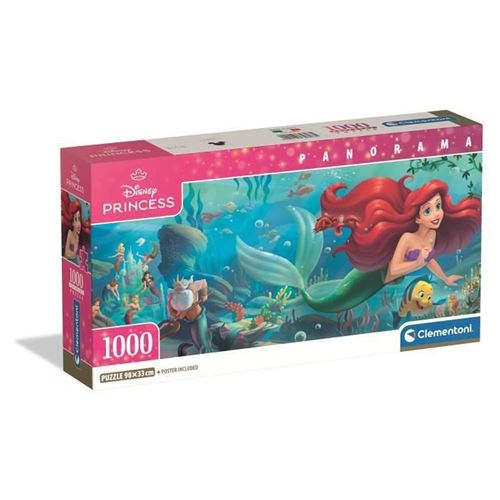Puzzle Panorama La Petite Sirène 1000 Pièces