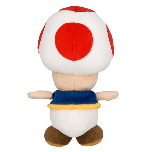 Toad l'astuce Peluche Super Mario - 20cm