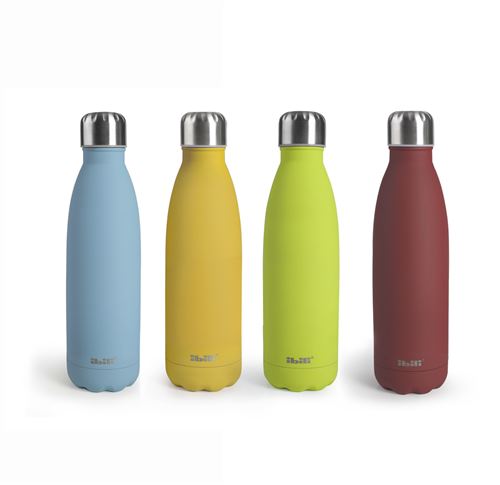 Non Communiqué Ibili 758405 Bouteille Isotherme Double Paroi 500 Ml Colorfull