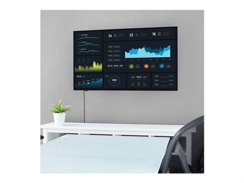 Support mural pour télévision à écran plat de 32 po à 75 po - Pour TV LCD,  LED ou Plasma
