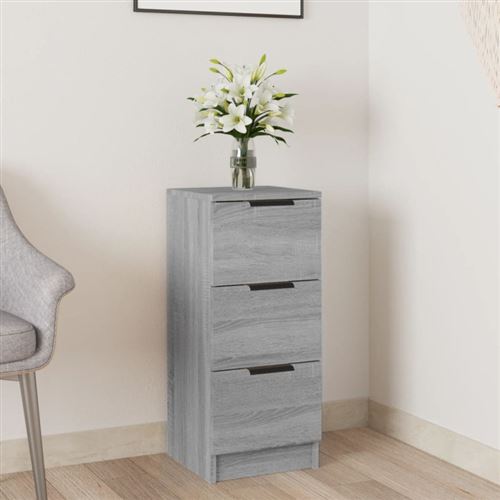 Vidaxl Gris Buffet Sonoma 30X30x70 Cm - Image 3