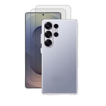 Coque pour Galaxy S25 Ultra antichoc transparente + 2 vitres - Evetane® - 1