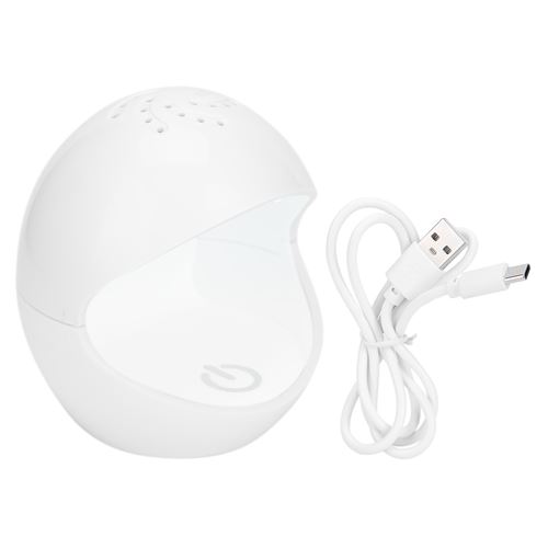Non Communiqué Blanc Mini Lampe Led Uv À Ongles Séchage Rapide 5W