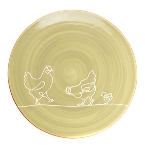 Amadeus - Assiette Diane - 31 cm - Vert - Grès - Image 4