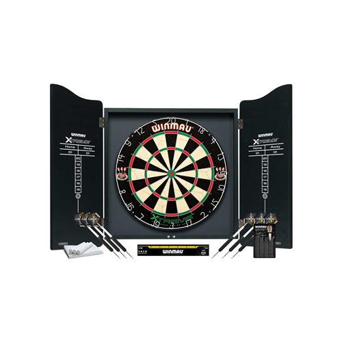  Karella 815101 - Jeu de fl&eacute;chettes Winmau XTREME avec armoire