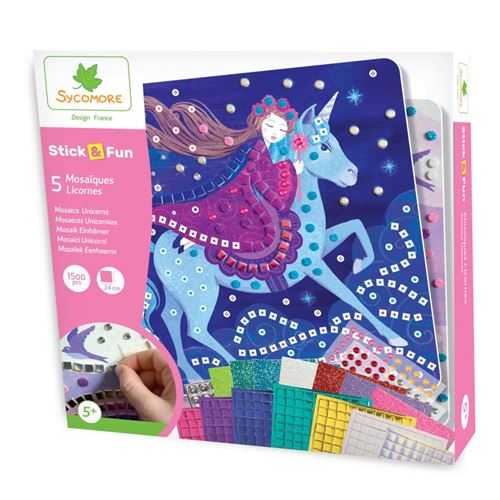 Au Sycomore Coffret Mosaïque Licornes - 1500 Pièces - Image 4