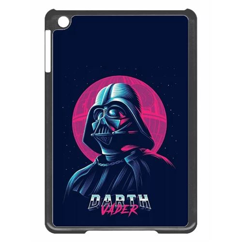 Coque tablette My-Kase pour iPad mini 2 - pop art darth vader nuit - Plastique Noir
