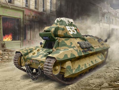 Fcm 36, Wwii French Light Tank - 1:35e - Icm