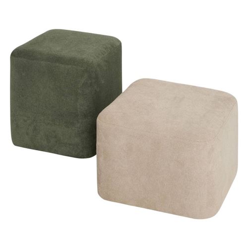 Non Communiqué Vert Pouf 2 En 1 Doki Gris Et Atmosphera