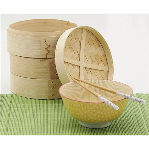 Aubry Gaspard - 5 paires de baguettes chinoises en bambou - Lot de couverts  bébé - Achat & prix