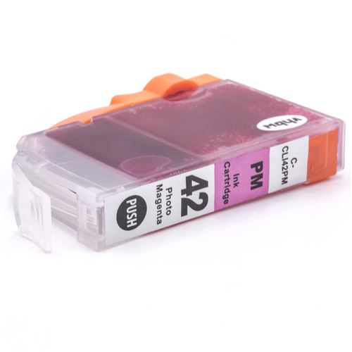 vhbw cartouche pour imprimante Photo Magenta rouge avec puce pour Canon Pixma Pro-100, Pro100 comme Canon CLI-42pm.