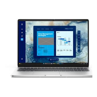Dell Pro 16 PC16250 - AI PC - Intel Core Ultra 5 - 235U / tot 4.9 GHz - vPro Enterprise - Win 11 Pro - Intel Graphics - 16 GB RAM - 512 GB SSD NVMe - 16" IPS 1920 x 1200 (Full HD Plus) - Gigabit Ethernet - Wi-Fi 6E - platina-zilver - BTS - met 1 Year Basi - 1