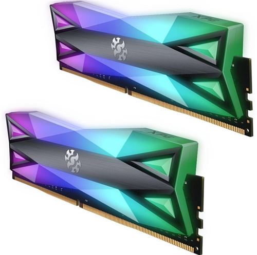 Mémoire RAM XPG SPECTRIX D60G 16 GO (2X8 GO), DDR4 à double canal 3600MHZ -  Mémoire RAM - Achat & prix
