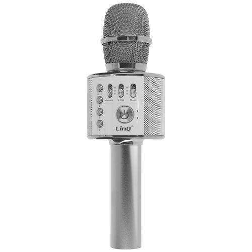 LCF - Micro Karaoke avec enceinte Bluetooth Noir