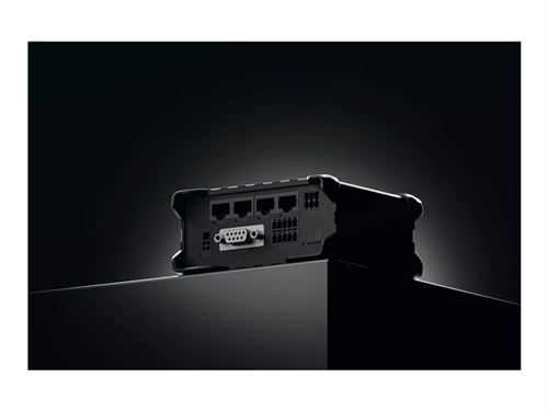 Teltonika RUT906 - Routeur sans fil - WWAN commutateur 3 ports - RS-232, RS-485 - Wi-Fi - 2,4 Ghz - 4G, 2G, 3G - Montage sur rail DIN