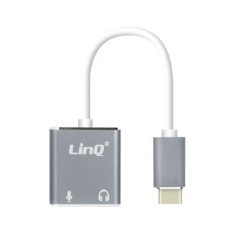 Adaptateur USB-C/jack 3.5mm femelle - blanc