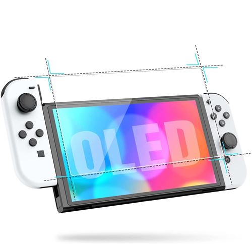 CABLING® Verre Trempé compatible pour Nintendo Switch OLED model