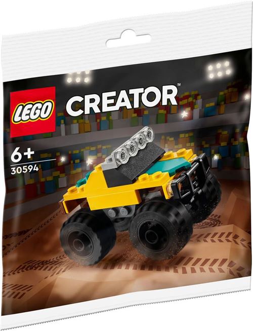 Acheter LEGO® Creator 30594 Le Monster Truck tout-terrain Polybag État correct - 34,99 € LEGO® Creator 30594 Le Monster Truck tout-terrain Polybag État correct - N/A reconditionné disponible sur Fnac