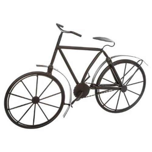Non Communiqué Noir Atmosphera Créateur D'intérieur - Vélo Déco En Métal "Bicyclette" 27Cm