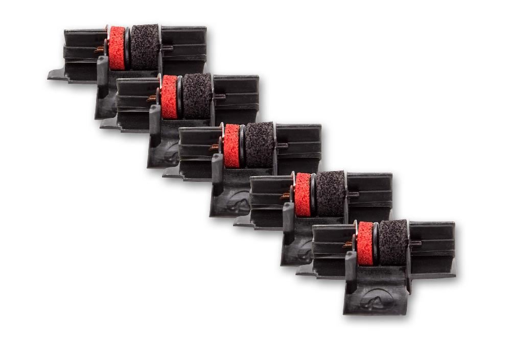 Rouleau Encreur Pour Caisse Enregistreuse Olympia CPD-3211, CPD-3212, CPD-41 - Compatible IR40T, GR 745 - 6