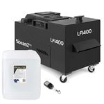 Beamz Professional LF1400 - Pack Machine à Fumée Lourde 1400W | 20L de Liquide Inclus