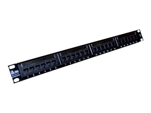 ALANTEC - Tableau de connexions - CAT 5e - UTP - RJ-45 X 24 - 1U - 19