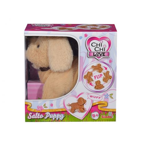 Simba Toys 105893239 - Chi Chi LOVE Salto Puppy Chien en peluche