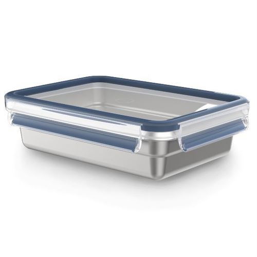EMSA CLIP & CLOSE INOX Bo&icirc;te de conservation recta N1150500