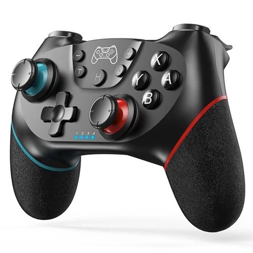 Non Communiqué Noir Manette Jeux Vidéo Sans Fil Pour Nintendo Switch 2024 -Bluetooth Manette Switch Pro - Batterie Rechargeable