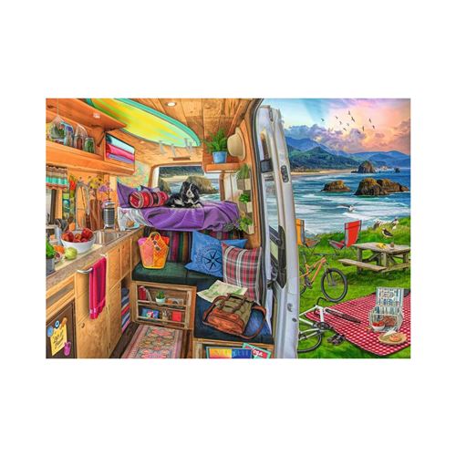 Puzzle Ravensburger - Belle escapade, 1000 pièces