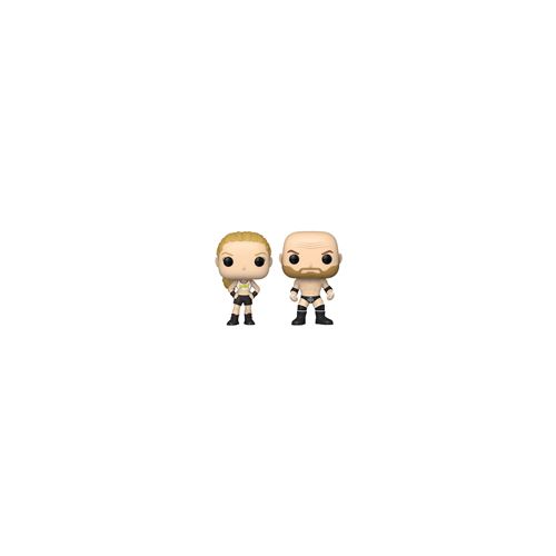 Non Communiqué Wwe - Pack 2 Figurines Pop! Rousey/Triple H 9 Cm