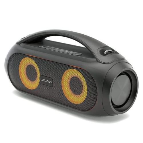 Enceinte Sans Fil Ledwood Xtreme 250 Bluetooth IPX5 Radio FM Noir 