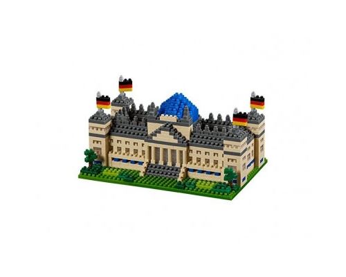 Brixies - 410136 - jeu de construction 3d-motif - reichstag berlin