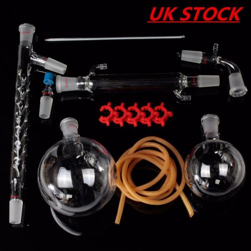 Kit de distillation sous vide pour appareil de distillation DIY 1000ml 24/40 Vigreux