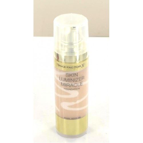 Max Factor Fond de Teint Luminateur Peau Luminateur Fond de Teint 35 Pearl Beige 30ml X 3