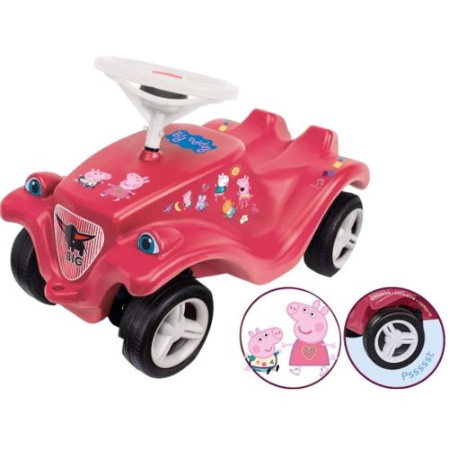 Big 800056120 - Bobby Car - Peppa Pig - Avec Pneus silencieux