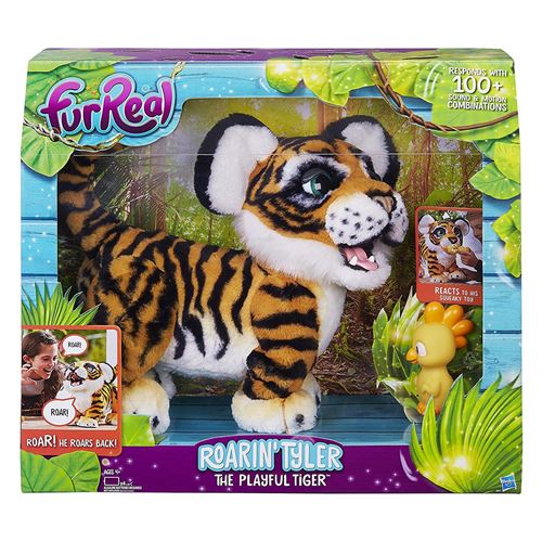 Hasbro B9071100 FurReal Tyler rugissant, le tigre joueur