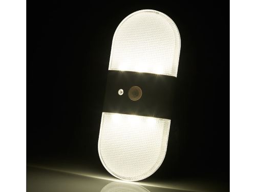 Lampe LED de table à piles avec détecteur de mouvement - PEARL