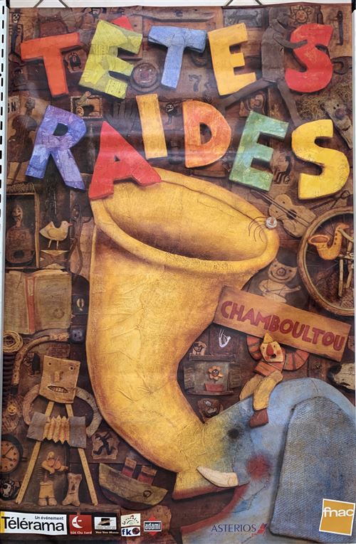 Têtes Raides - Chamboultou - 80x120cm - Affiche