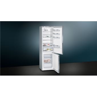 réfrigérateur combiné 60cm 337l lowfrost inox - kg39eaica