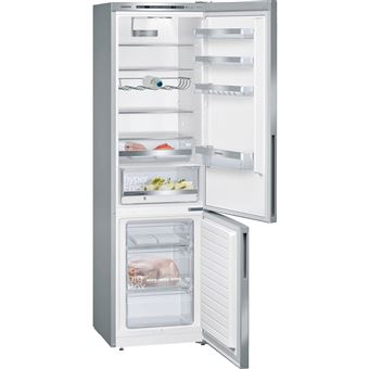 réfrigérateur combiné 60cm 337l lowfrost inox - kg39eaica