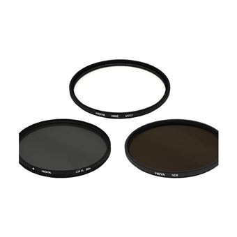 Hoya Digital Filter Kit II - Ensemble de filtres - UV/polariseur circulaire/densité neutre - 40.5 mm