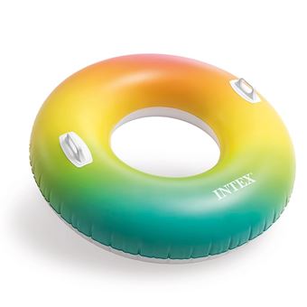 Bouée Intex Tube d'ombre Arc-en-ciel