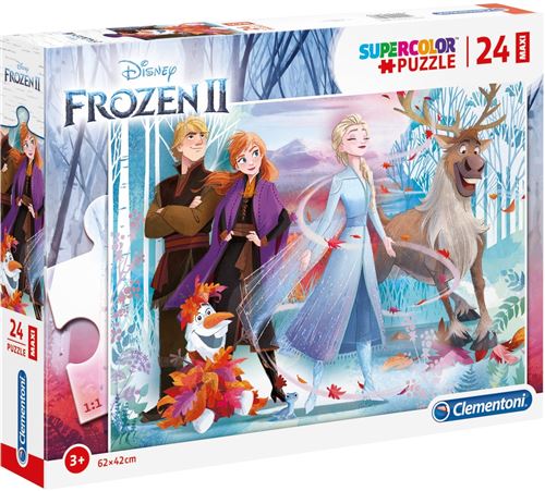 Clementoni puzzle Maxi FrozenII 24 pièces