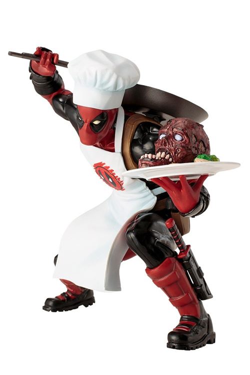 Marvel Comics Mk252 Universe cuisson Deadpool Artfx + Statue