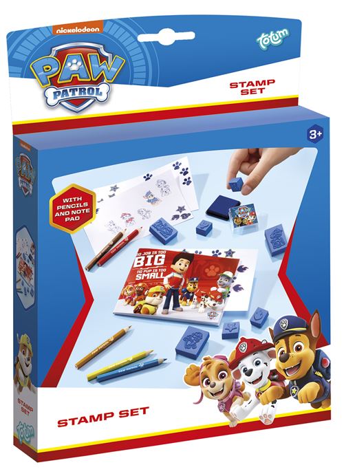Totum jeu de timbres Paw Patrol