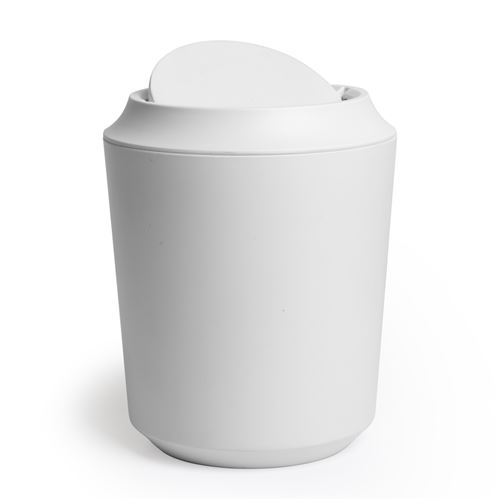 Poubelle de salle de bain Corsa blanche