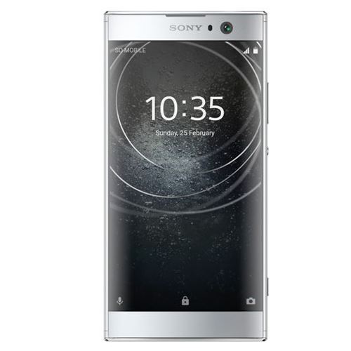 Sony XPERIA XA2 - 4G smartphone - RAM 3 Go / Mémoire interne 32 Go - microSD slot - Écran LCD - 5.2 - 1920 x 1080 pixels - rear camera 23 MP - front camera 8 MP - argent