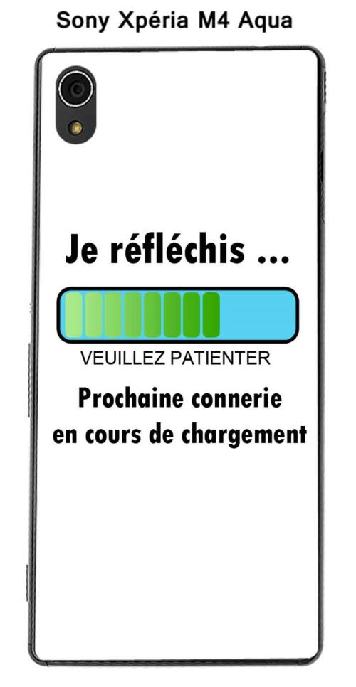 Coque Chargement en cours-8 pour Sony Xpéria M4 Aqua